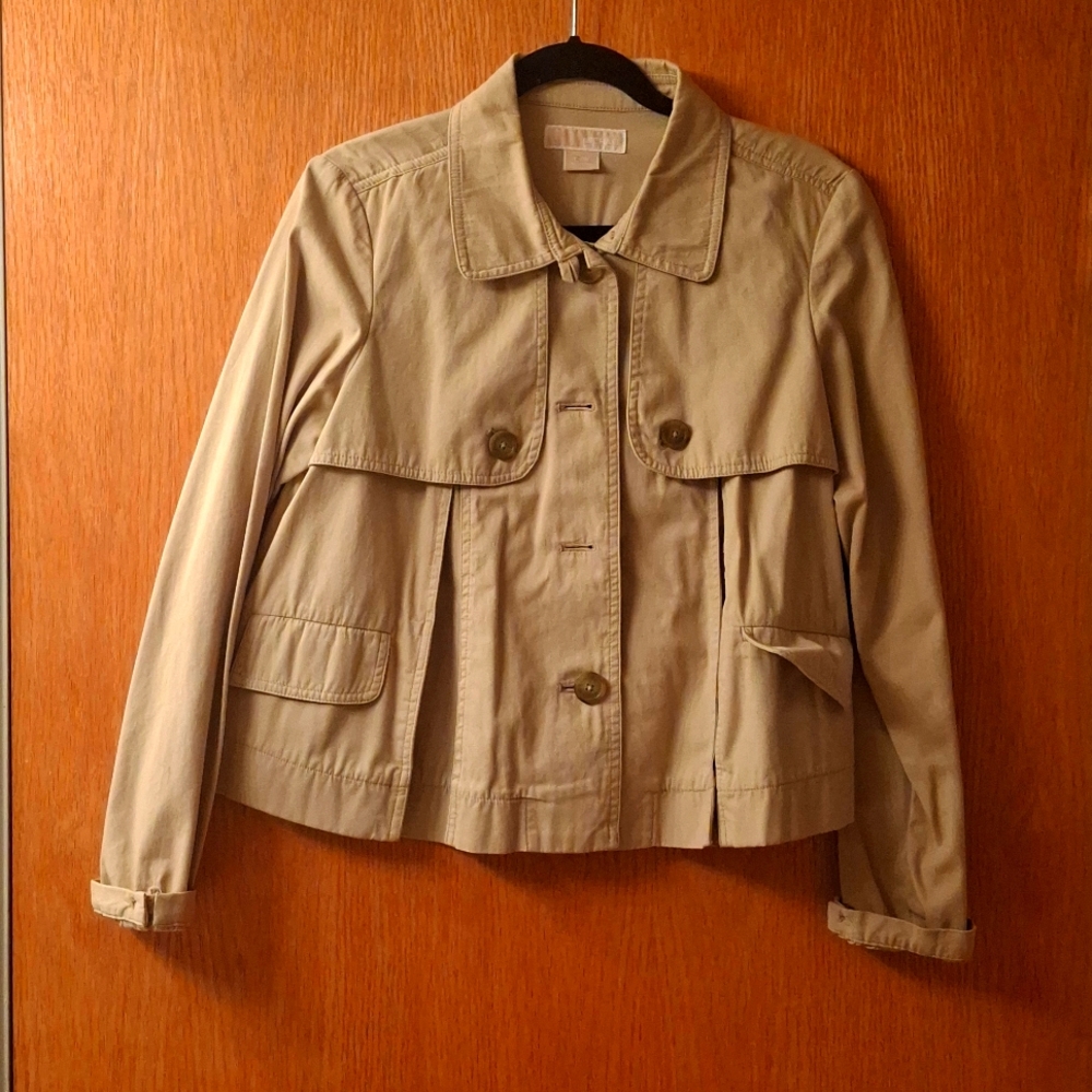 Michael Kors Tan Denim Jacket
